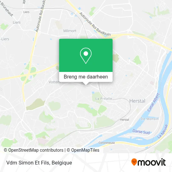 Vdm Simon Et Fils kaart