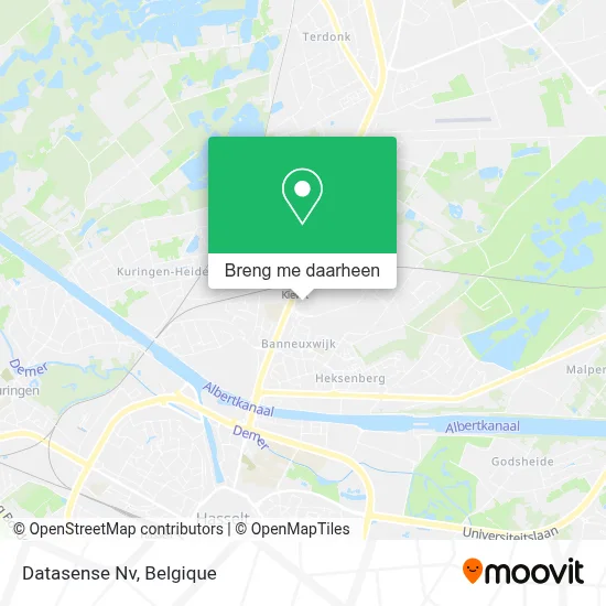 Datasense Nv kaart