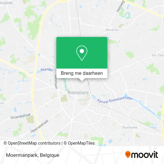 Moermanpark kaart