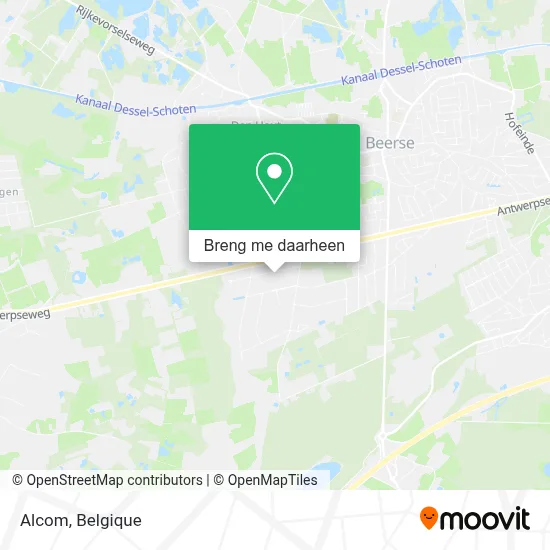 Alcom kaart