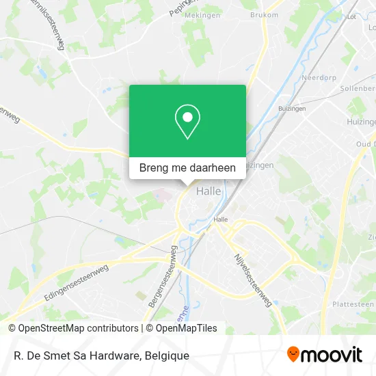 R. De Smet Sa Hardware kaart