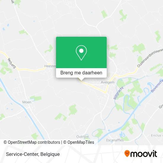 Service-Center kaart