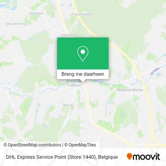 DHL Express Service Point (Store 1440) kaart
