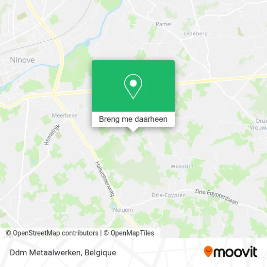 Ddm Metaalwerken kaart