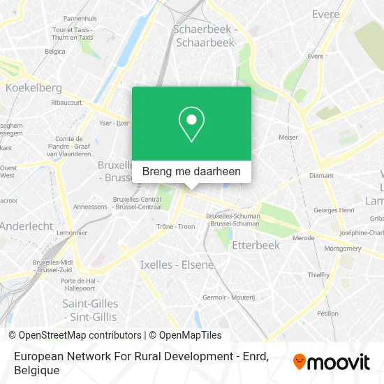 European Network For Rural Development - Enrd kaart