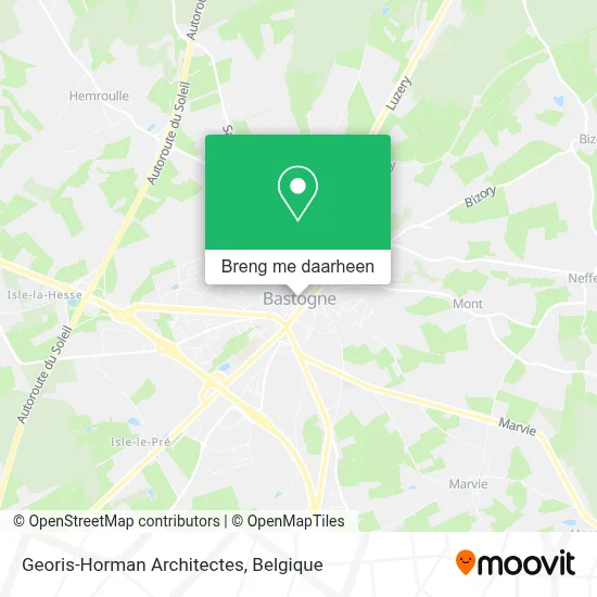 Georis-Horman Architectes kaart