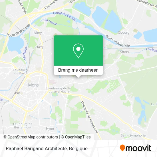 Raphael Barigand Architecte kaart