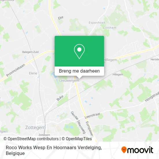 Roco Works Wesp En Hoornaars Verdelging kaart