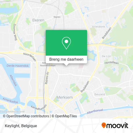 Keylight kaart