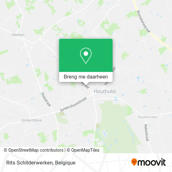 Rits Schilderwerken kaart