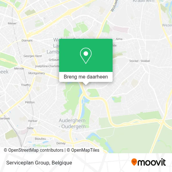 Serviceplan Group kaart