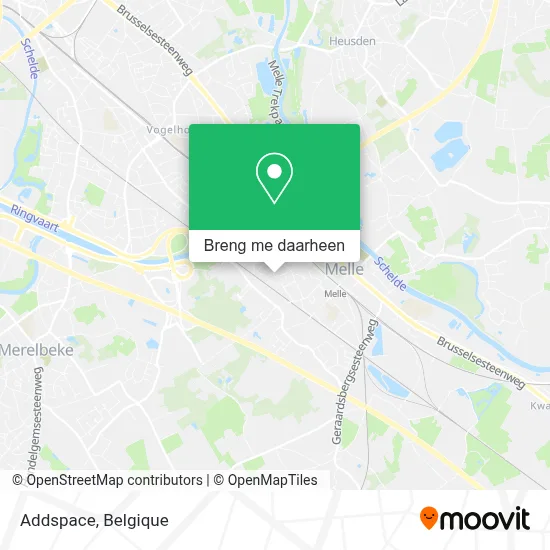 Addspace kaart