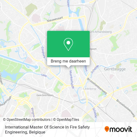 International Master Of Science In Fire Safety Engineering kaart
