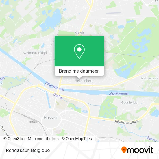 Rendassur kaart