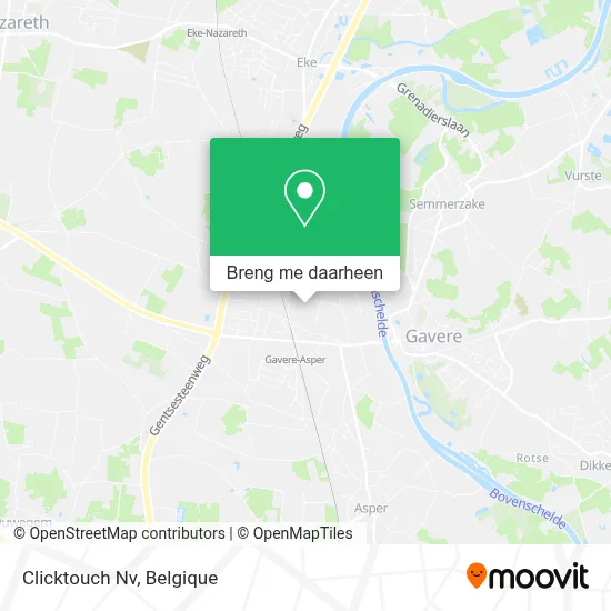 Clicktouch Nv kaart