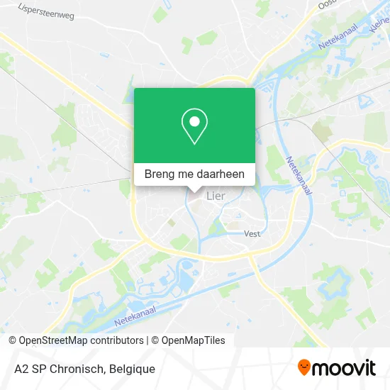 A2 SP Chronisch kaart