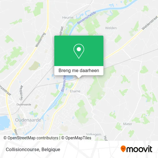 Collisioncourse kaart