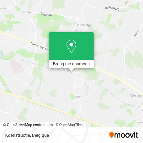 Koenstructie kaart