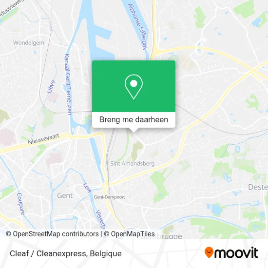 Cleaf / Cleanexpress kaart