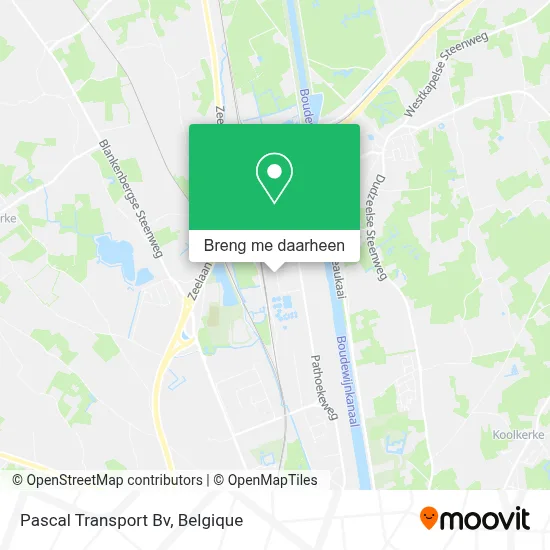 Pascal Transport Bv kaart
