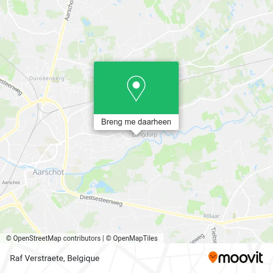Raf Verstraete kaart