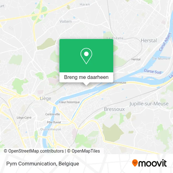 Pym Communication kaart