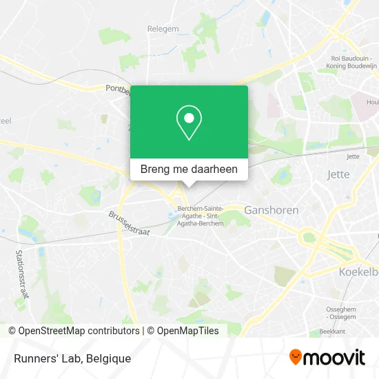 Runners' Lab kaart