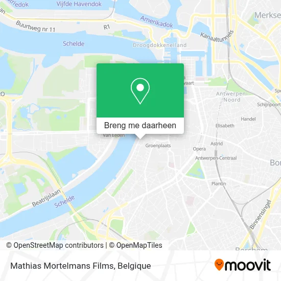 Mathias Mortelmans Films kaart