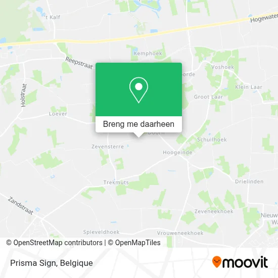 Prisma Sign kaart