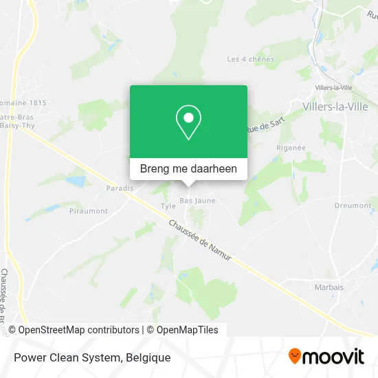 Power Clean System kaart