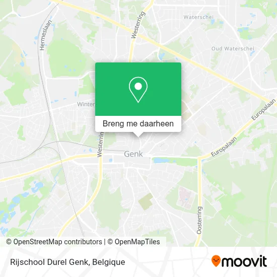 Rijschool Durel Genk kaart