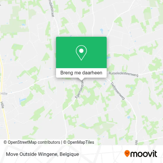 Move Outside Wingene kaart