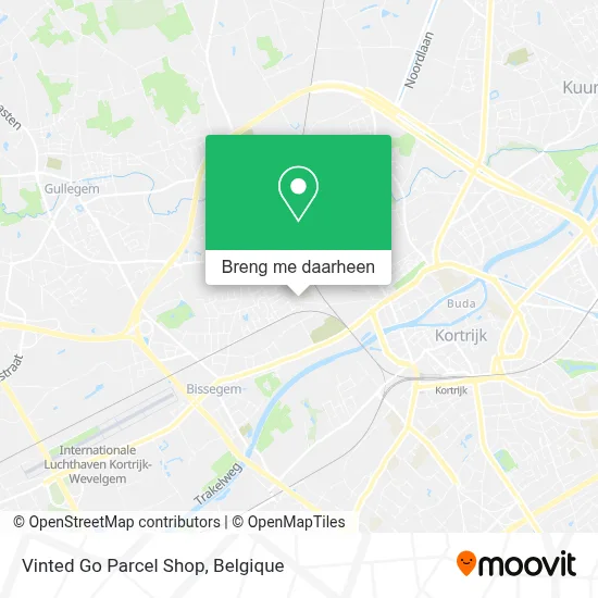 Vinted Go Parcel Shop kaart