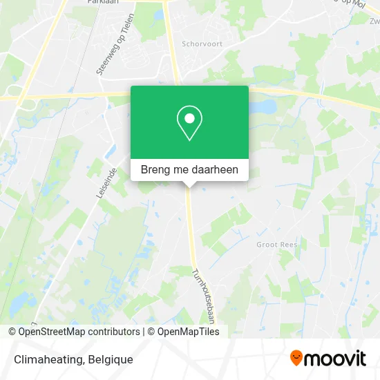 Climaheating kaart