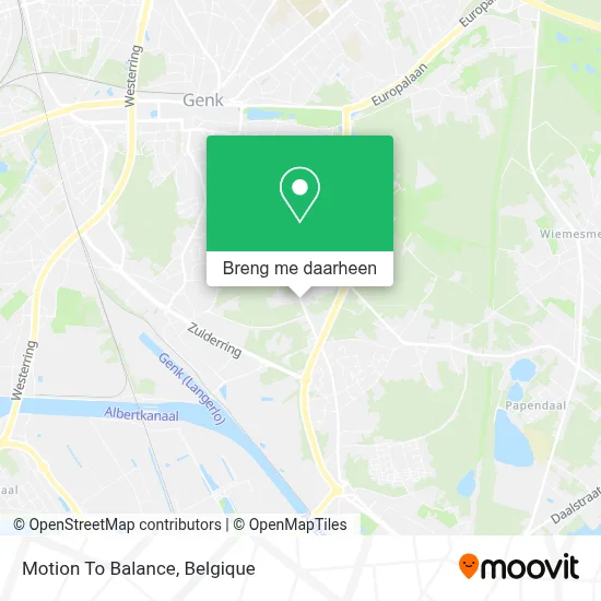 Motion To Balance kaart