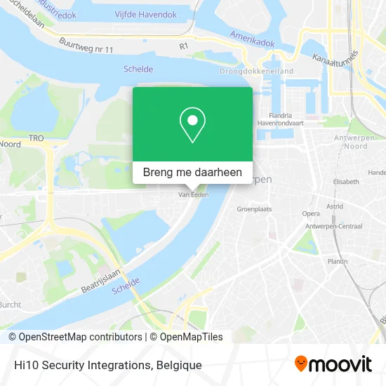 Hi10 Security Integrations kaart