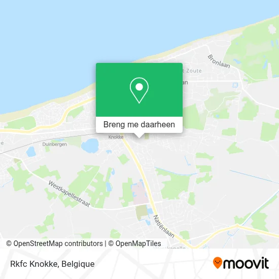 Rkfc Knokke kaart