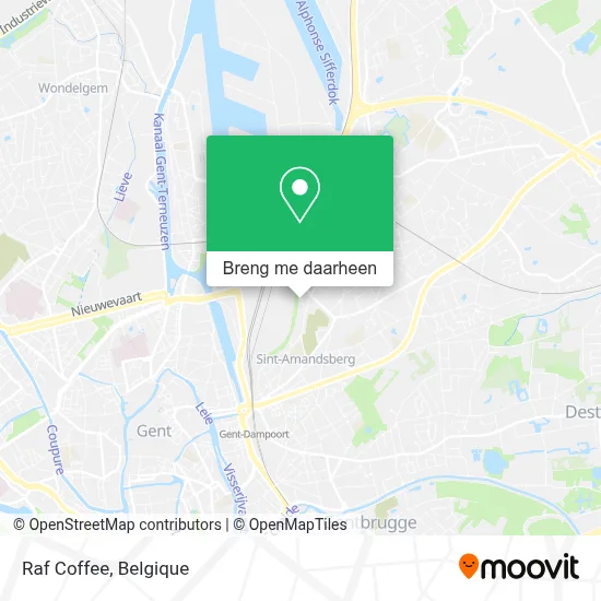 Raf Coffee kaart
