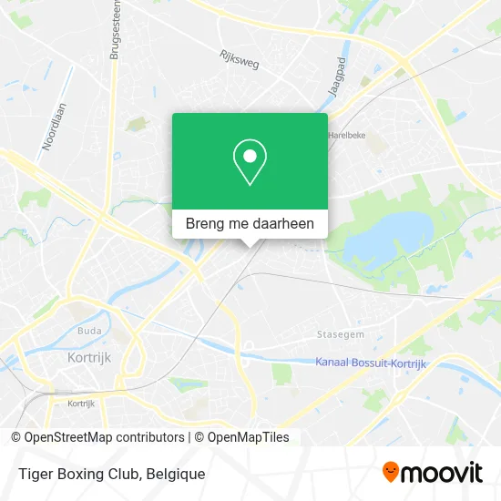 Tiger Boxing Club kaart