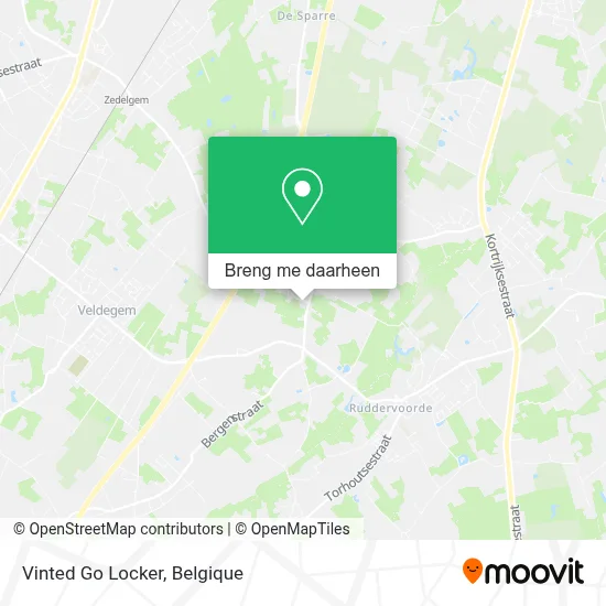 Vinted Go Locker kaart