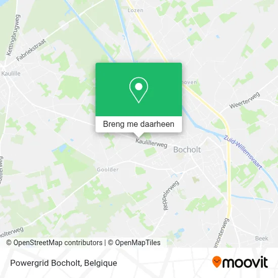 Powergrid Bocholt kaart