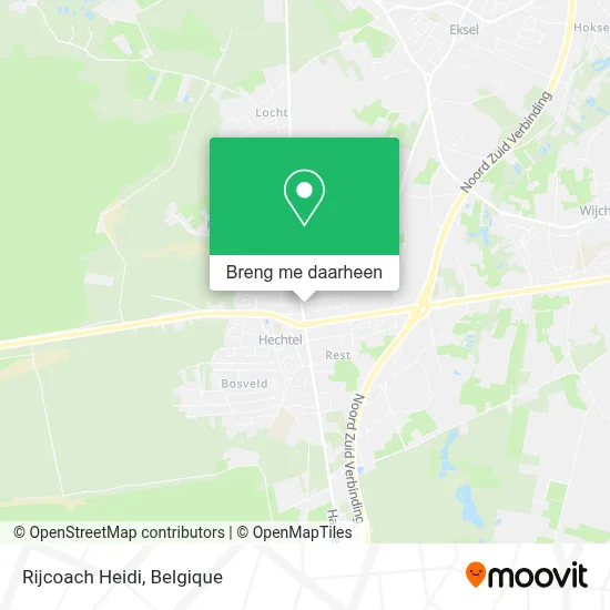 Rijcoach Heidi kaart