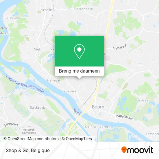 Shop & Go kaart
