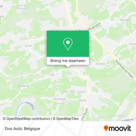 Dos Auto kaart