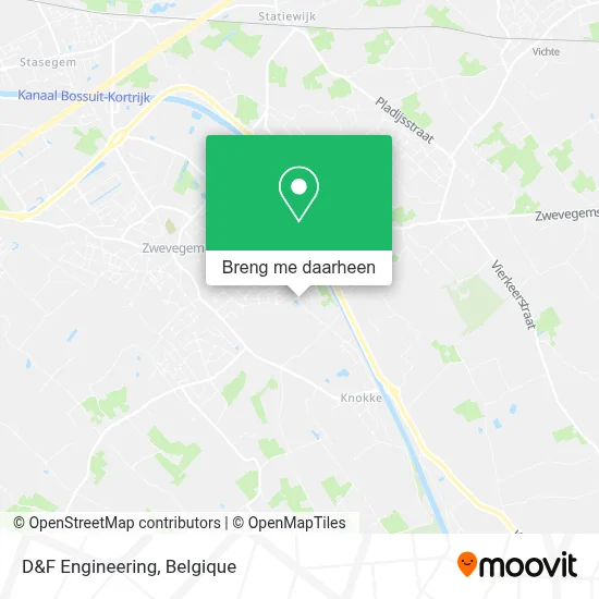 D&F Engineering kaart