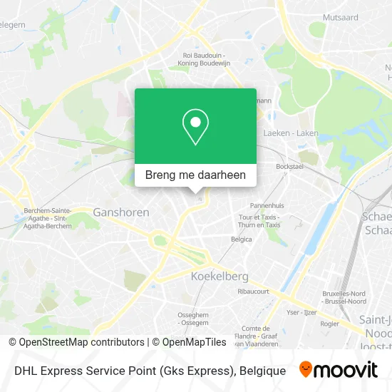 DHL Express Service Point (Gks Express) kaart
