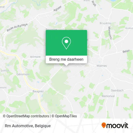 Rm Automotive kaart