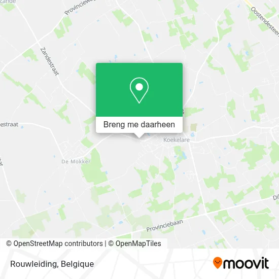 Rouwleiding kaart