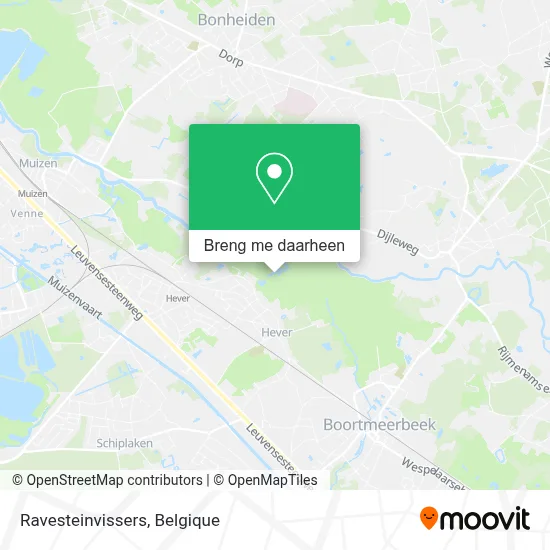 Ravesteinvissers kaart