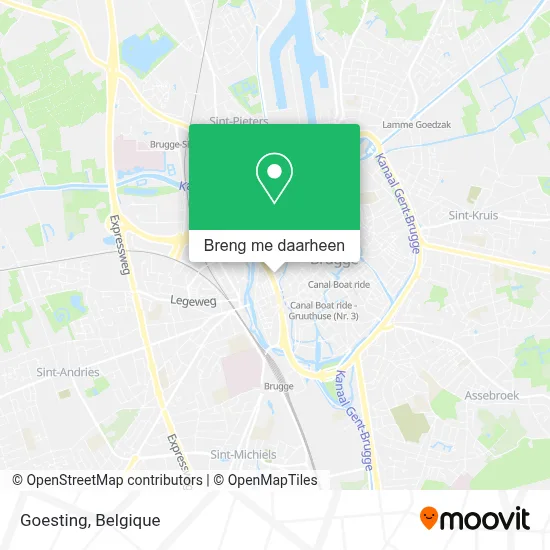 Goesting kaart